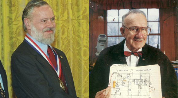 Dennis Ritchie y Wilson Greatbatch